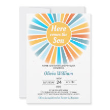 お坊ちゃんのベイビーシャワー