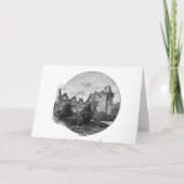 お城あいさつカード カード (裏面)