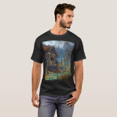 お城の忘れ囁き Tシャツ (正面フル)