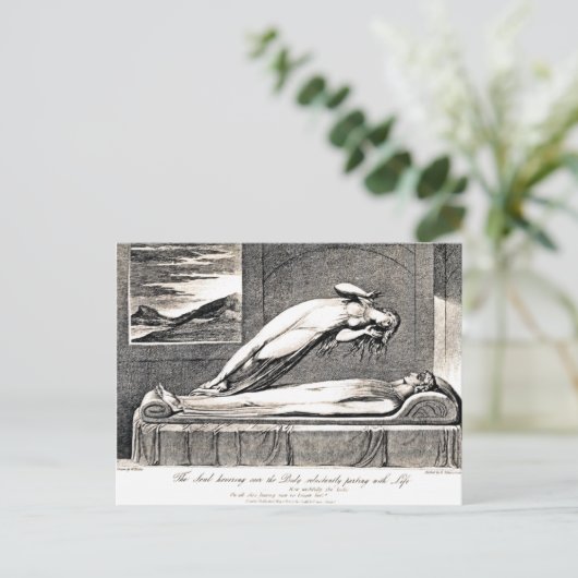 お墓はがき ポストカード (スタンド正面)