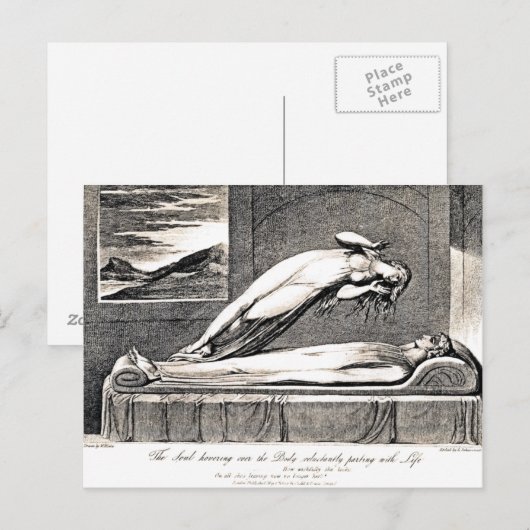 お墓はがき ポストカード (正面/裏面)