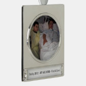 お好きなアイテムを追加&文字バナースリバーメッキ シルバープレートバナーオーナメント (右)