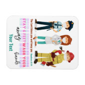 お好きなテキストマグネットを追加 マグネット (横)