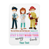 お好きなテキストマグネットを追加 マグネット (縦)