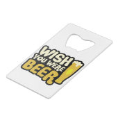 お好きなビール クレジットカード栓抜き (裏面アングル)