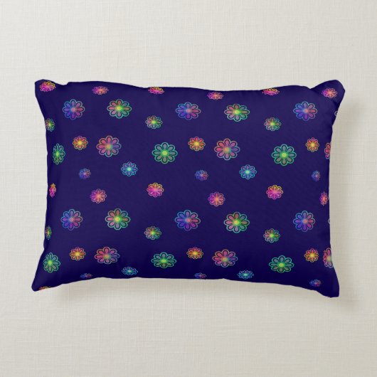 お好きなポージーカスタム背景 アクセントクッション (裏面)