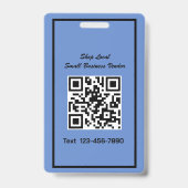 お好きな写真をカスタマイズ！ハンドメイド・クラフター向けイベントバッジ バッジ (裏面)