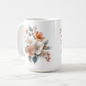 ☕ お好きな場所で咲き誇ってください 🌸✨ コーヒーマグカップ (正面左)