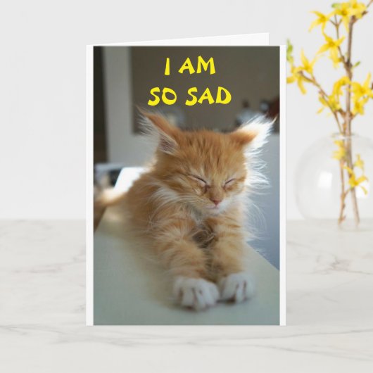 **お好きな感じように** カード (黄色い花)