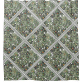 お好きな色のダイヤモンドペイント花柄 シャワーカーテン