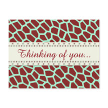 お好きな色/ ブラウンのジラフ柄 モザイクタイル