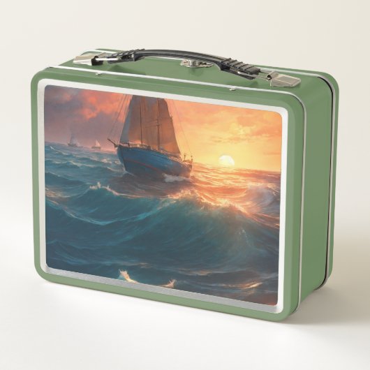 「お好みに合った完璧な弁当箱アイディア」 メタルランチボックス (裏面)