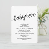 お好みのカラーベビーラブシャワー 招待状 (スタンド正面)