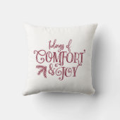 お好みのカラー心地よい&ジョークリスマス クッション (裏面)