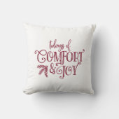 お好みのカラー心地よい&ジョークリスマス クッション (正面)