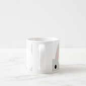 お好みのハニーバニーかわいい専門マグカップ エスプレッソカップ (裏面)