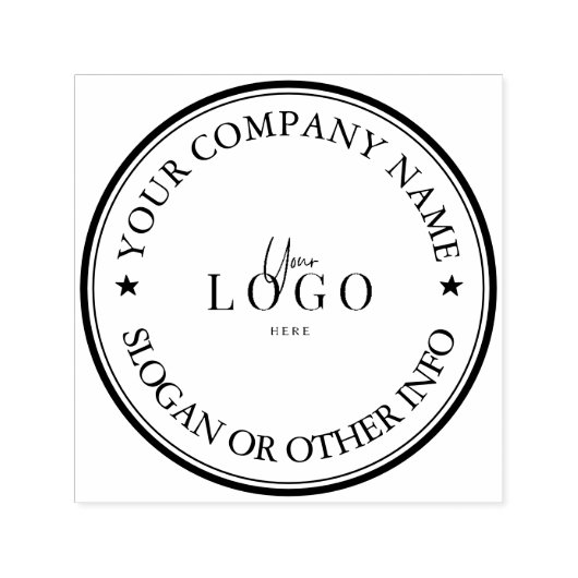 お好みのビジネス ロゴ カスタムセルフインキングスタンプを作成 セルフインキングスタンプ (デザイン)