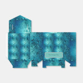 お好みのメッセージを入れることができる水滴のデザインが素敵なギフトボックス フェイバーボックス (折り畳みなし)