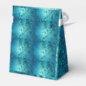 お好みのメッセージを入れることができる水滴のデザインが素敵なギフトボックス フェイバーボックス (裏面サイド)