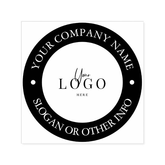 お好みのロゴでオリジナルスタンプを作成 自分のインクスタンプ セルフインキングスタンプ (デザイン)