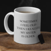 お姉おもしろいさんことわざプレゼント コーヒーマグカップ