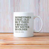 お姉おもしろいさん最高ののことわざギフトコーヒーマグ コーヒーマグカップ