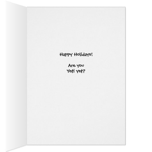 お姉さおもしろいんのクリスマスまだイエティか？ (内側 (右))