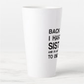 お姉さんがいる カフェラテマグ (正面)