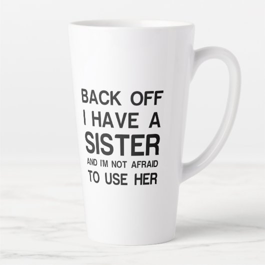 お姉さんがいる カフェラテマグ (右)