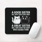 お姉さんなら涙を拭おもしろいく マウスパッド (マウス)