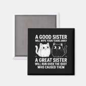 お姉さんなら涙を拭おもしろいく マグネット (正面/裏面)