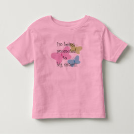 お姉さんに昇格 トッドラーTシャツ トドラーTシャツ