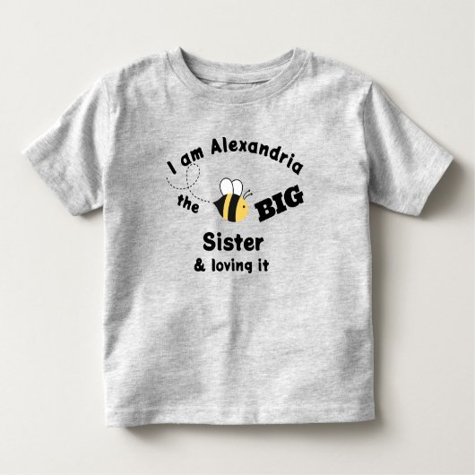 お姉さんのまわりにと愛Tシャツ トドラーTシャツ (正面)