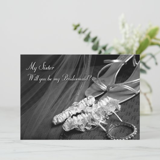 お姉さんは私の花嫁の付き添いになって下さい 招待状 (スタンド正面)