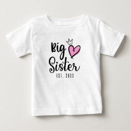 お姉さんデビュー2021年、妊娠発表 ベビーTシャツ