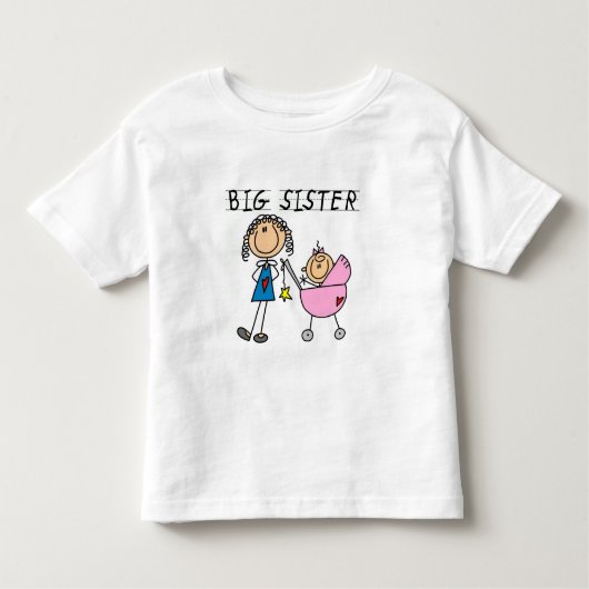 お姉さんリトル姉Tシャツ トドラーTシャツ (正面)