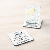 お姉さん感謝私の人生にいてくれてありがとう コースター (右側)