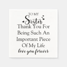 お姉さん感謝私の人生にいてくれてありがとう