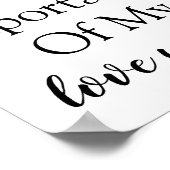 お姉さん感謝私の人生にいてくれてありがとう ポスター (角)