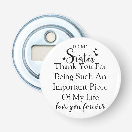 お姉さん感謝私の人生にいてくれてありがとう 栓抜き