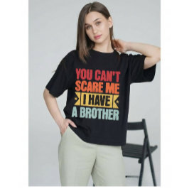 お姉さん・お兄さんへの面白いギフト 姉妹のためのレトロなヴィンテージ風デザイン トライブレンドTシャツ