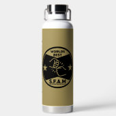 お姉さん ウォーターボトル (背面)