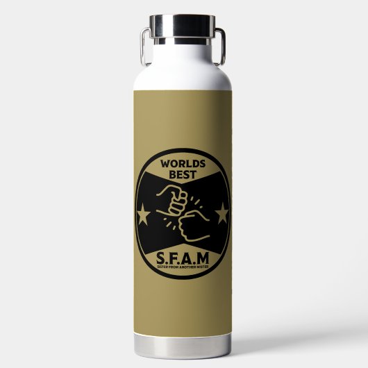 お姉さん ウォーターボトル (正面)