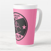 お姉さん カフェラテマグ (右アングル)