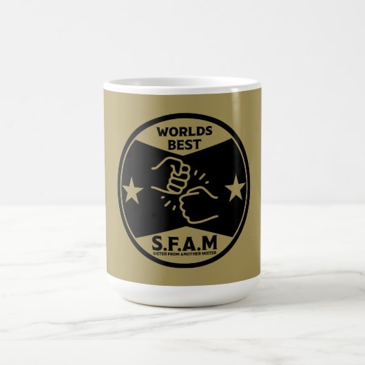 お姉さん コーヒーマグカップ (中央)