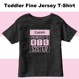 お姉さん ピンク 名前入り トドラーTシャツ