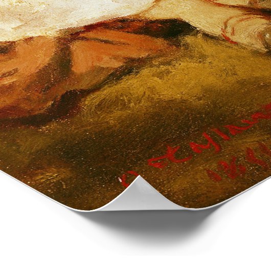 お姉さん ポスター (角)