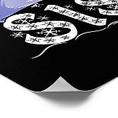 お姉さん メリークリスマス サンタクロース クリスマス 家族 マッチィ ポスター (角)