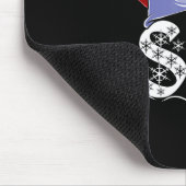 お姉さん メリークリスマス サンタクロース クリスマス 家族 マッチ マウスパッド (コーナー)