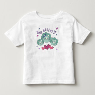 お姉さん！恐竜の顔が3つ トドラーTシャツ